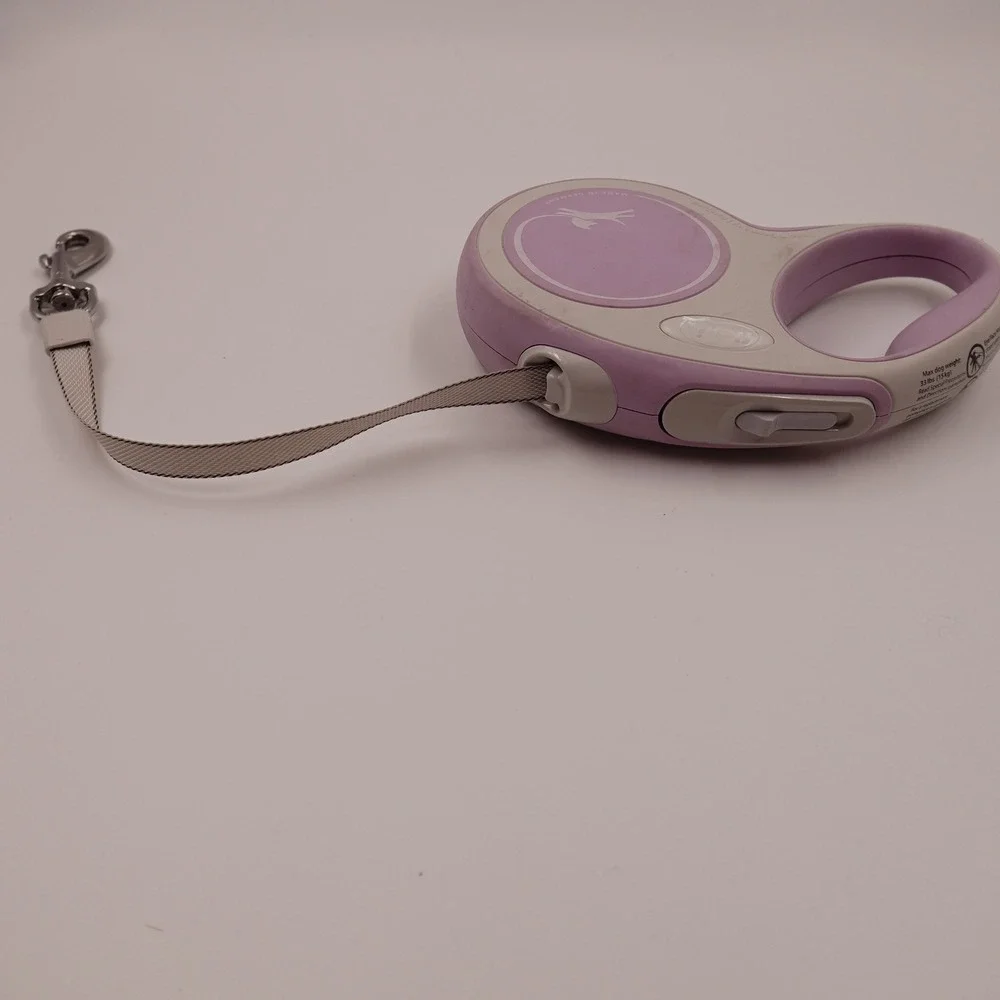 Flexi Soft Touch Retractable Dog Leash Small Pink 0-26 lb 16ft Made In Germany